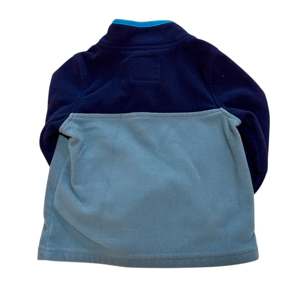 NWOT - Toddler Boys OshKosh B’gosh Fleece Pullover - Size 2T, Blue Colorblock